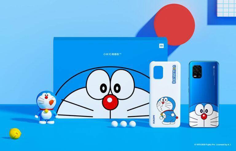 ÐŸÑ€ÐµÐ·ÐµÐ½Ñ‚Ð¾Ð²Ð°Ð½ Xiaomi Mi 10 Youth Doraemon Limited Edition Ð·Ð° $407