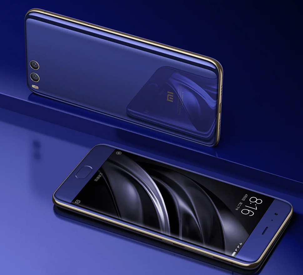 mi6 в корпусе синего цвета mi6 в корпусе синего цвета