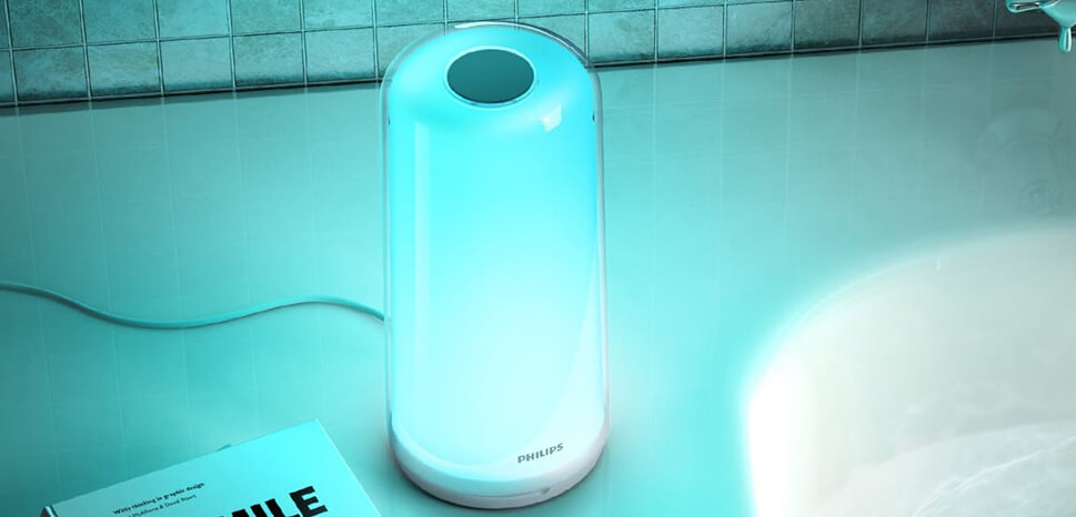 лампа-ночник может светится разными цветами