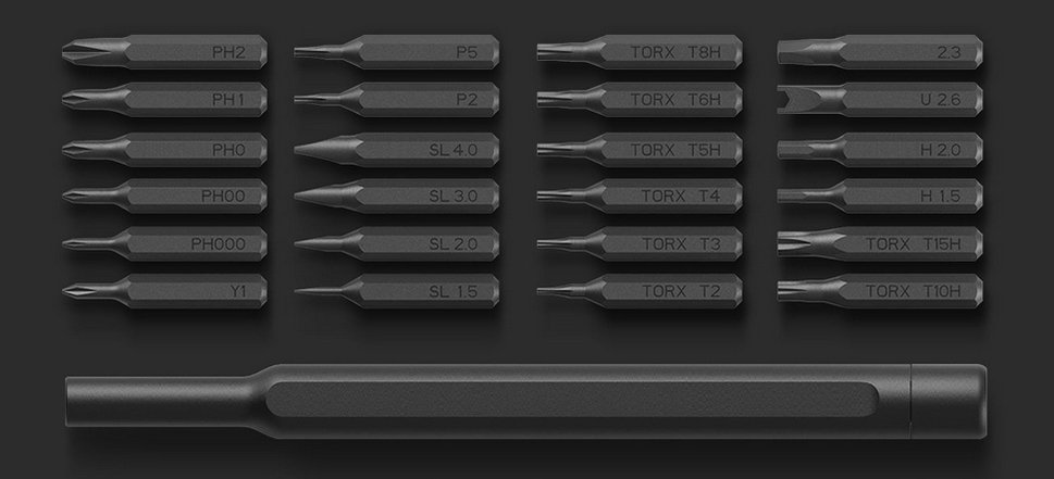 24 насадки в комплекте