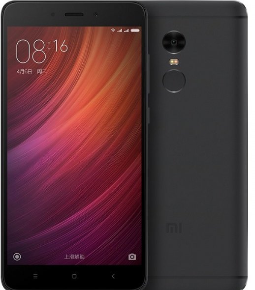 Смартфон Xiaomi Redmi Note 4 64Gb+4Gb Black (MTK) фото 4