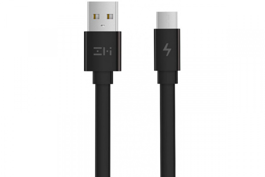 Кабель ZMI USB/Micro USB 100 см (AL600) черный фото 2