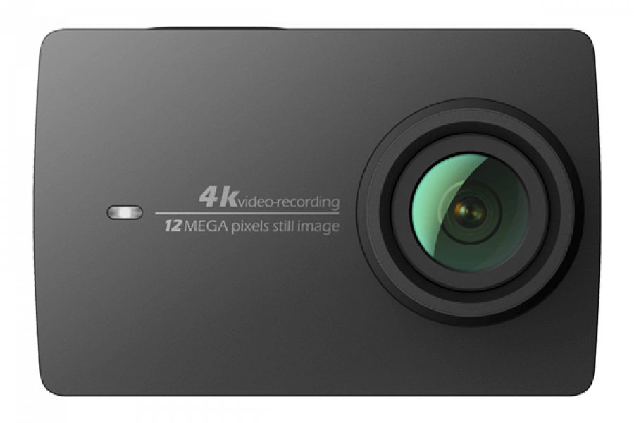 Экшн камера Xiaomi YI 4K Black (Чёрный) Global Version и водонепроницаемый бокс фото 1