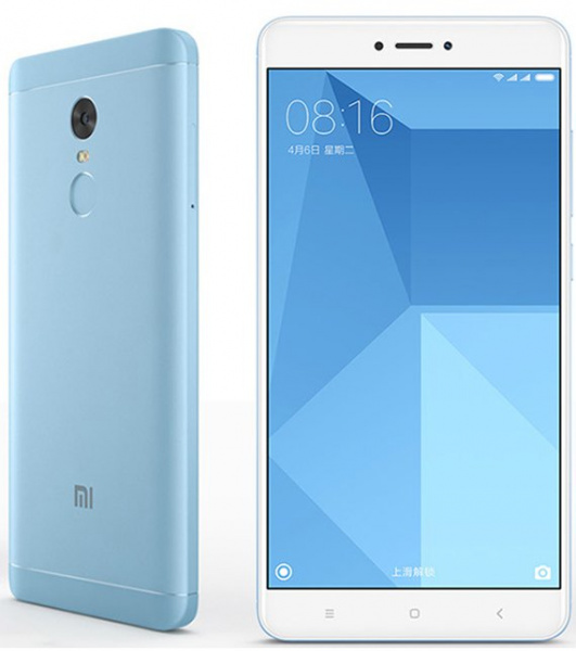 Смартфон Xiaomi Redmi Note 4X 64Gb+4Gb Blue (Голубой) Snapdragon 625 фото 4