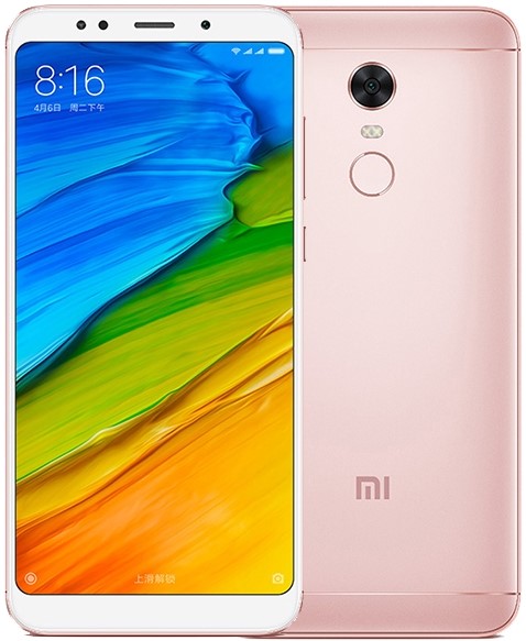 Смартфон Xiaomi RedMi 5 Plus 3/32Gb Pink фото 2