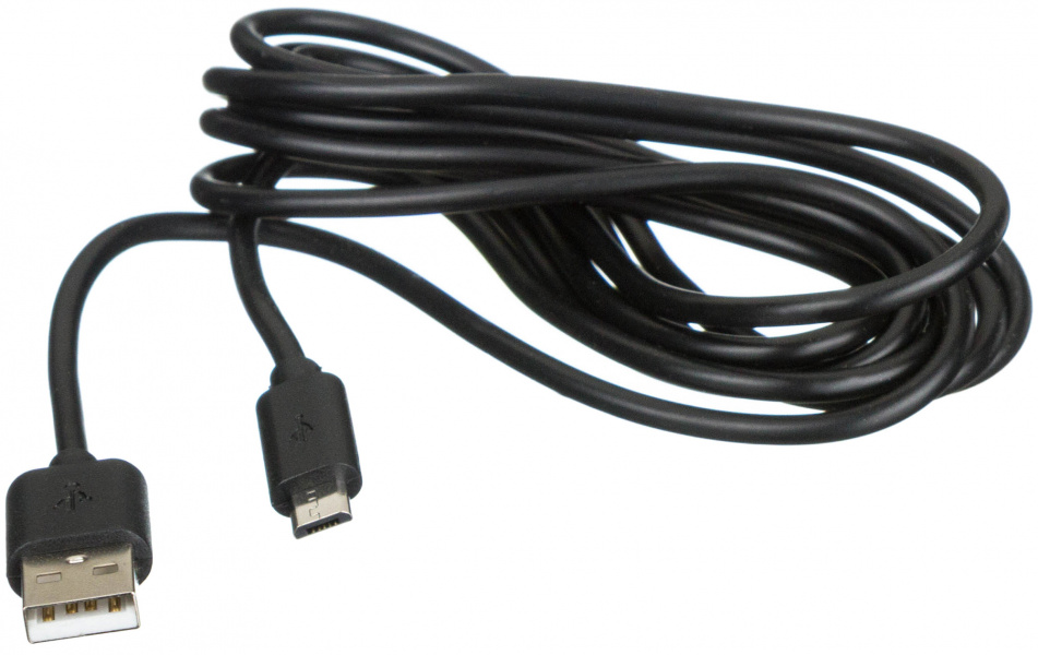 Дата-кабель Red Line USB - micro USB (2 метра), черный фото 1