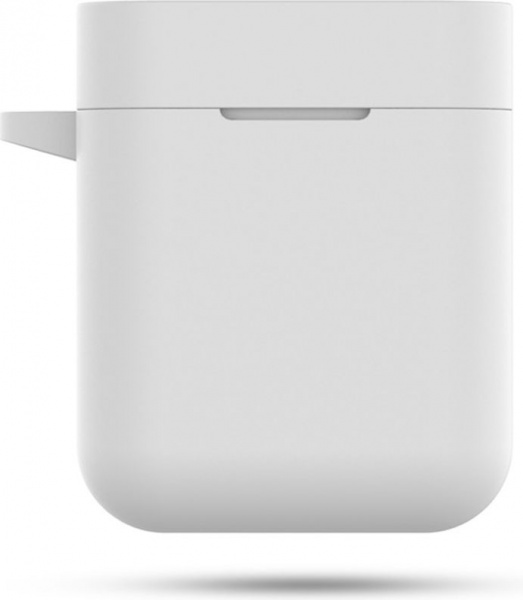 Чехол силиконовый для наушников Xiaomi AirDots Pro, белый фото 1