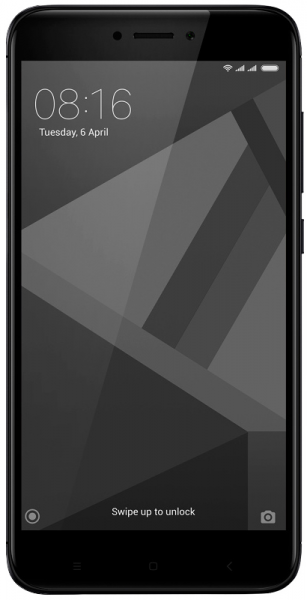 Смартфон Xiaomi RedMi 4X 16Gb Черный фото 1