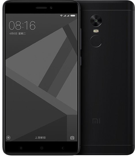 Смартфон Xiaomi Redmi Note 4X 64Gb+4Gb Black (Черный) Snapdragon 625 фото 2