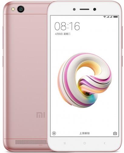 Смартфон Xiaomi RedMi 5A 32Gb Pink фото 3