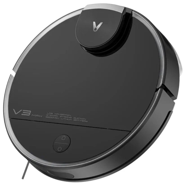 Робот-пылесос Viomi Robot Vacuum V3 Max, чёрный фото 1