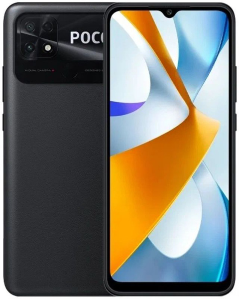 Смартфон Poco C40 3/32Gb Черный RU фото 1