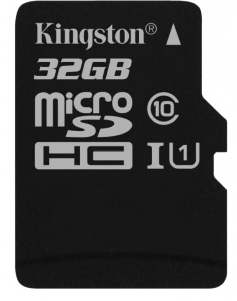 Карта памяти Kingston microSDHC 32GB Class 10 UHS-I U1 Canvas Select до 80MB/s без адаптера фото 1