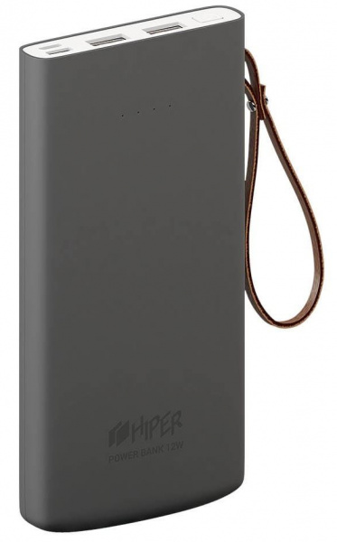 Внешний аккумулятор HIPER TRAVEL 10K, 10000 mah, серый фото 1