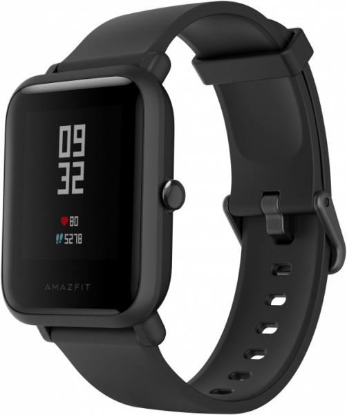 Умные часы Xiaomi Amazfit Bip S, черные фото 1