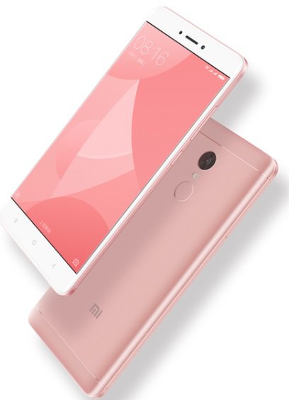 Смартфон Xiaomi Redmi Note 4X 32Gb+3Gb Pink фото 4