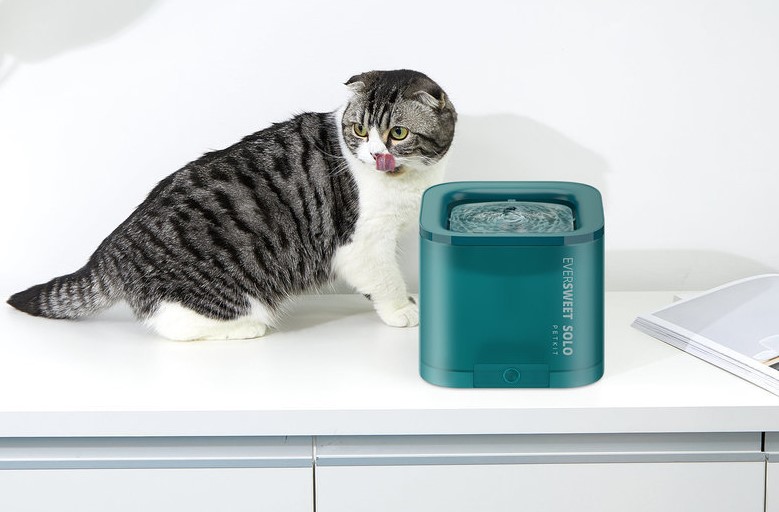 Дозатор воды для животных PETKIT Smart Water Dispenser SOLO, зеленый фото 3