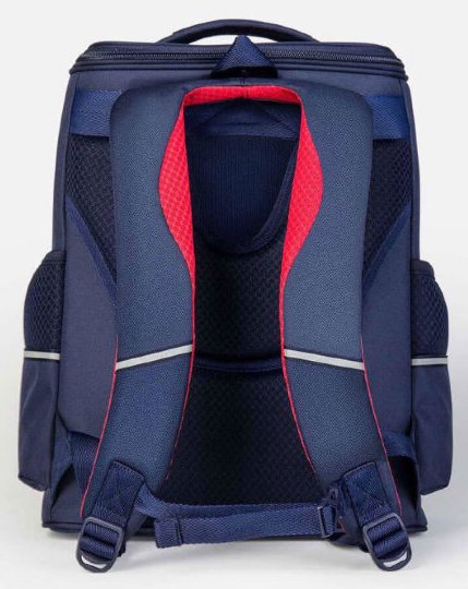 Рюкзак школьный водонепроницаемый c пеналом Xiaomi Xiaoyang 25L Backpack (4-6 class) голубой фото 4