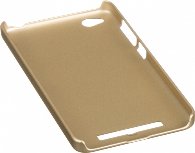 Чехол клип-кейс для Xiaomi Redmi 4a (золотой), Nillkin Super Frosted Shield фото 3