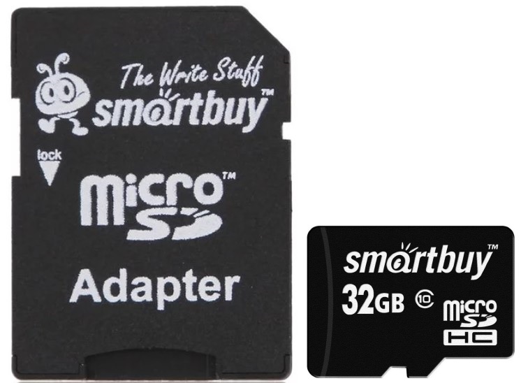 Карта памяти Smartbuy PRO microSDHC 32GB Class 10 UHS-I(U3) 90/80 Mb/s + ADP фото 1
