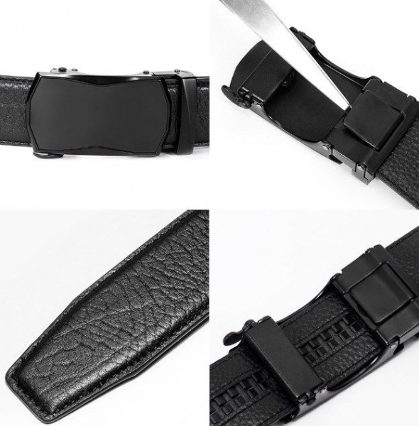 Ремень кожаный Xiaomi VLLICON Business Casual Leather Belt (115cm) фото 2
