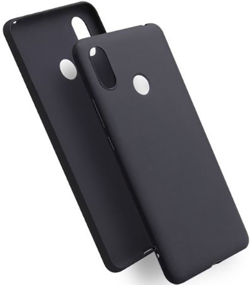 Чехол для смартфона Xiaomi Mi A2 Lite Silicone (матовый черный), BoraSCO фото 1