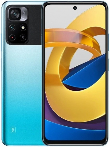Смартфон Poco M4 Pro 5G 4/64Gb Cool Blue (Холодный синий) Global Version фото 1