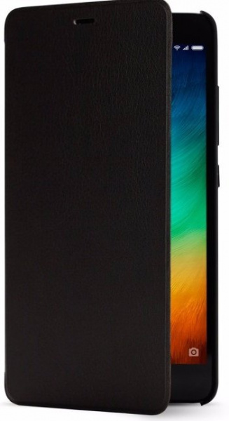 Чехол-книжка для Xiaomi Redmi 3, черный, оригинальный  фото 1