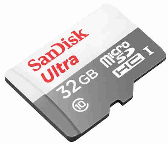 Карта памяти SanDisk Ultra microSDHC 32GB Class 10 UHS-I (80MB/s) без адаптера фото 1