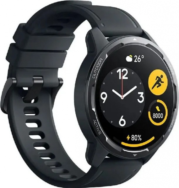 Умные часы Xiaomi Watch S1 Active, черный фото 2