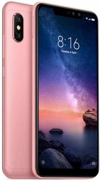 Смартфон Xiaomi Redmi Note 6 Pro 3/32GB Pink EU фото 2