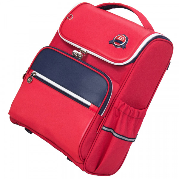 Рюкзак школьный ортопедический с органайзером Xiaomi Xiaoyang Small Student Backpack (1-4class) красный фото 5
