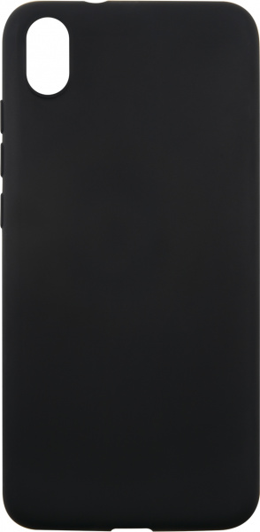 Чехол для смартфона Xiaomi Redmi 7A силиконовый (матовый черный), BoraSCO фото 1