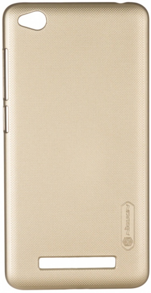 Чехол клип-кейс для Xiaomi Redmi 4a (золотой), Nillkin Super Frosted Shield фото 1