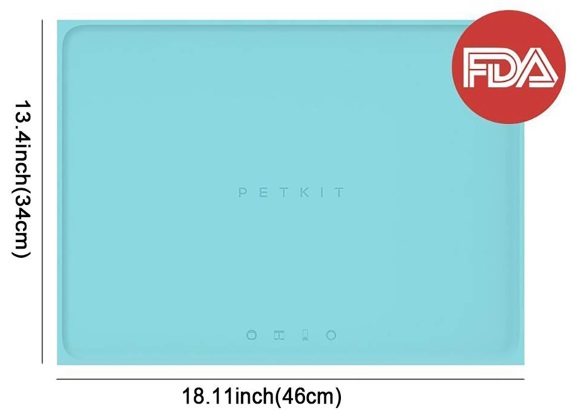 Противоскользящий и водонепроницаемый коврик Petkit Mat (34х46 см), синий фото 2