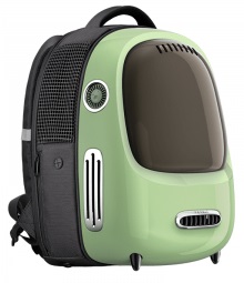 Переноска-рюкзак для животных PETKIT EVERTRAVEL Bag, зеленая фото 1