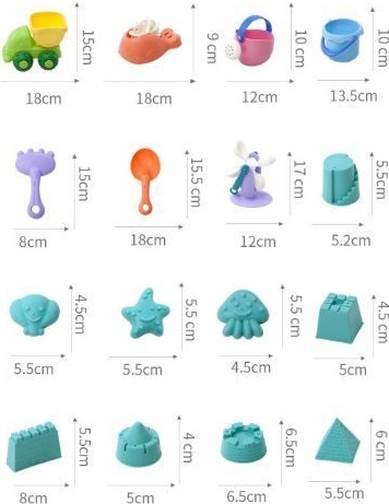 Набор игрушек для песочницы Xiaomi  фото 2
