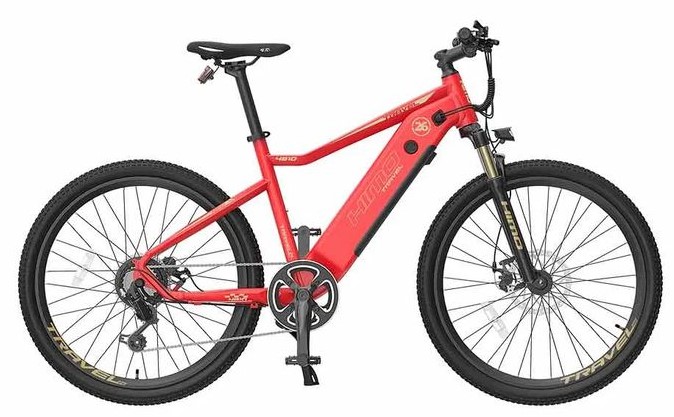 Электровелосипед Xiaomi HIMO C26, красный фото 1