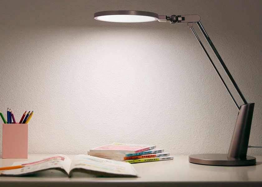 Настольная лампа Yeelight Xiaomi LED Eye-Caring Desk Lamp gold фото 2