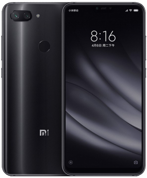 Смартфон Xiaomi Mi8 Lite 4/64Gb Черный фото 2
