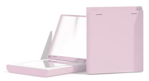 Многофункциональное зеркало Xiaomi VH Portable Beauty Mirror розовый фото 2