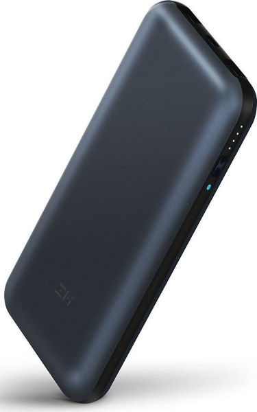 Внешний аккумулятор Xiaomi Mi Power Bank ZMI 15000 mah Type-C Quick Charge 3.0 QB815 черный фото 4