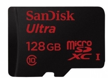 Карта памяти SanDisk Ultra microSDXC 128GB Class 10 UHS-I (100MB/s) без адаптера фото 1