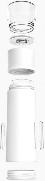 Чашка для разделения воды и чая Xiaomi Teacup For Water Separation 300ml White фото 2