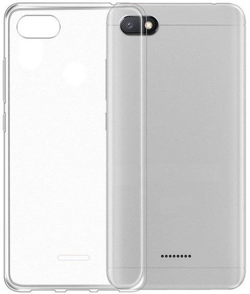Чехол для смартфона Xiaomi Redmi 6A Silicone (прозрачный), Borasco фото 1