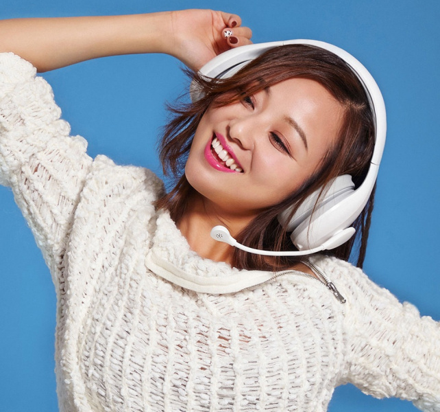 Компьютерная гарнитура Xiaomi BT Karaoke Headset беспроводная белая фото 5