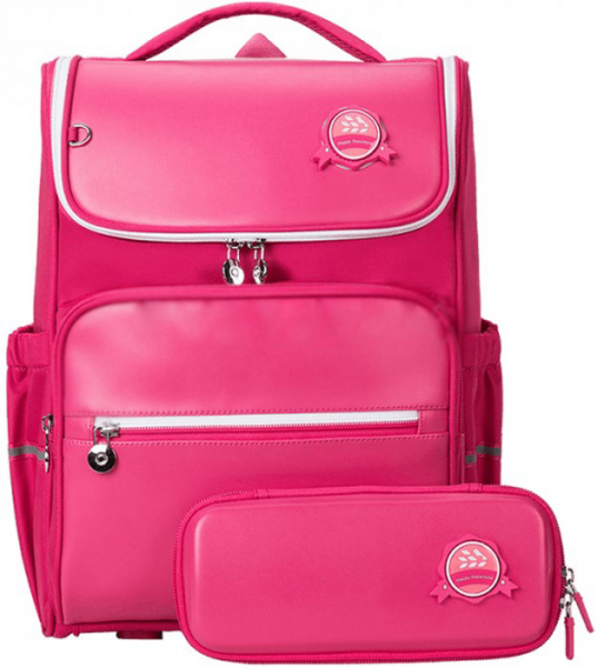 Рюкзак школьный ортопедический с органайзером Xiaomi Xiaoyang Small Student Backpack (1-4 class) розовый фото 1