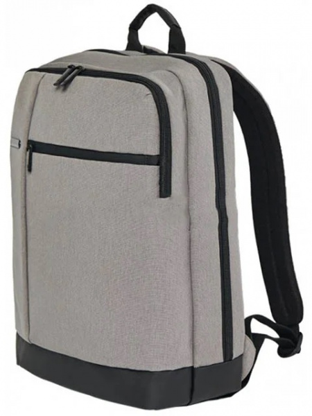 Рюкзак Xiaomi RunMi 90 Points Classic Business Backpack для ноутбуков до 15" серебряный фото 2