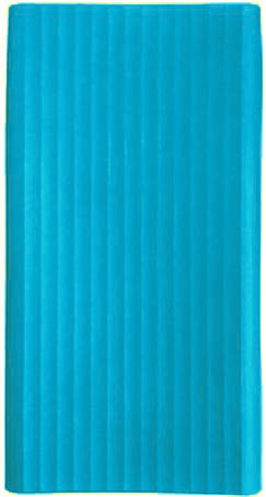 Чехол силиконовый для внешнего аккумулятора Xiaomi Mi Power Bank 3 20000 mah (голубой) фото 1