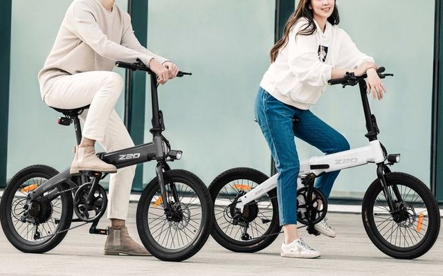 Электровелосипед складной Xiaomi HIMO Z20, серый фото 5